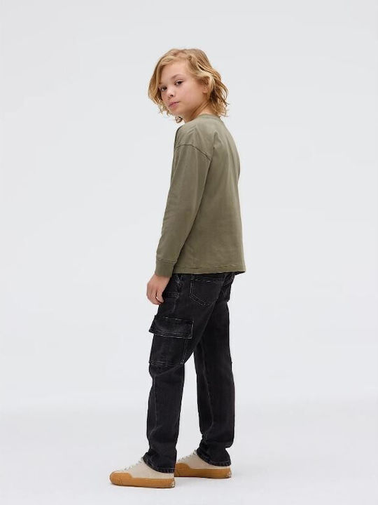 Kids' Cargo Pants Grey