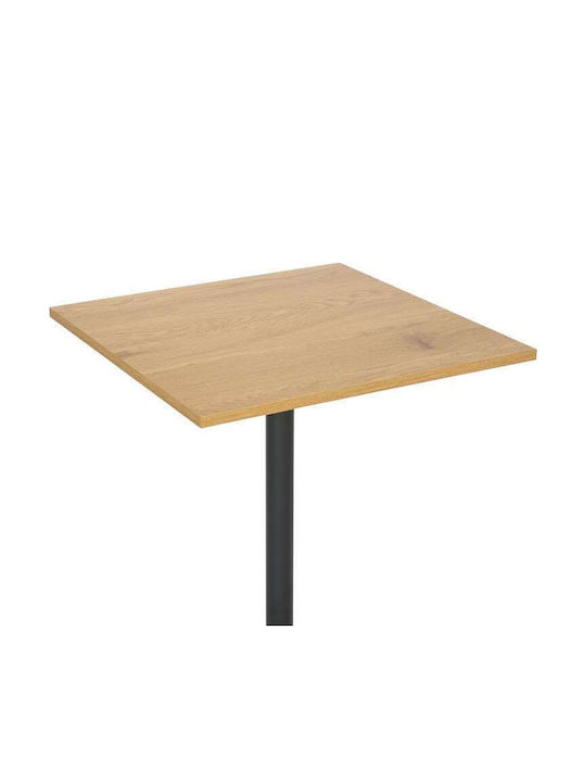 Nerobian Pătrat Masă Sala de mese Lemnoasă Sonoma Shade 60x60x75buc
