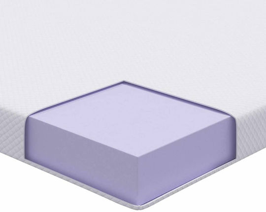 vidaXL Matratzentopper Einzel Polyester 70x200x10cm