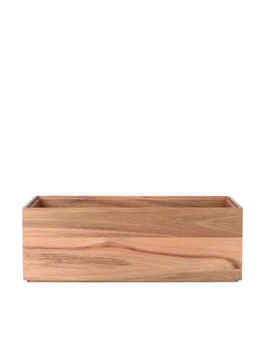 Estia Кошница за съхранение Бамбуков 35x20x12см 1бр Estia Кошница за съхранение Бамбуков 35x20x12см 1бр
