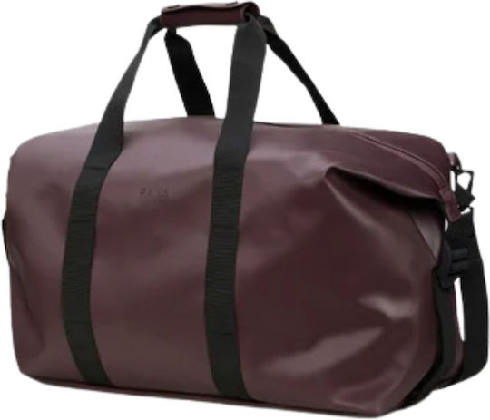 Rains Hilo Weekend Bag Sack Voyage Back 36lt Burgundy made of Artificial Leather L52xW26xH27cm 14200-129