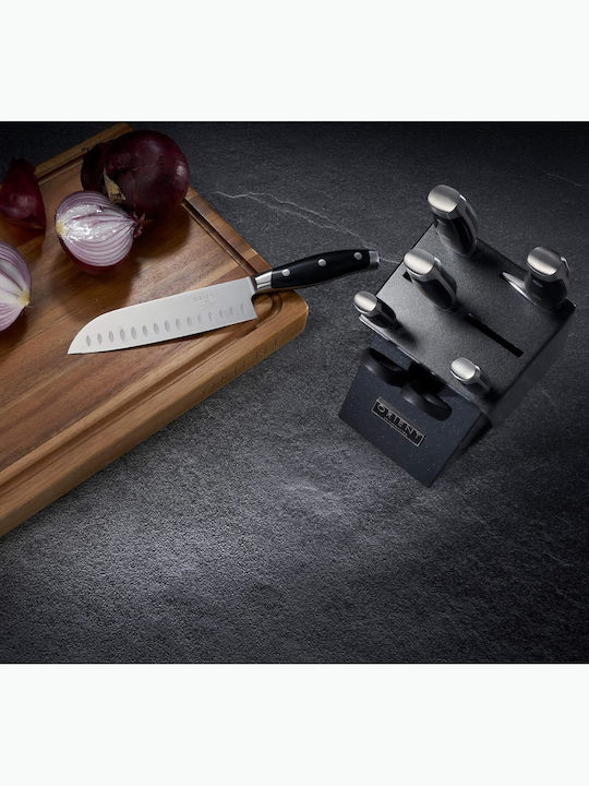 Orient Knife Set with Block from Stainless Steel 8pcs
