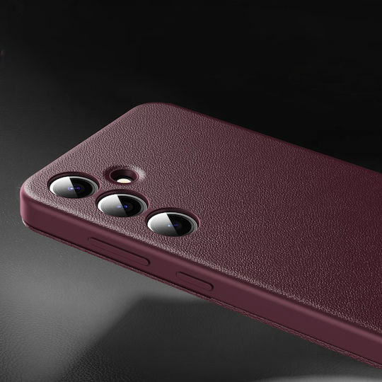 Портмоне Изкуствена кожа Бордо (Galaxy S25)