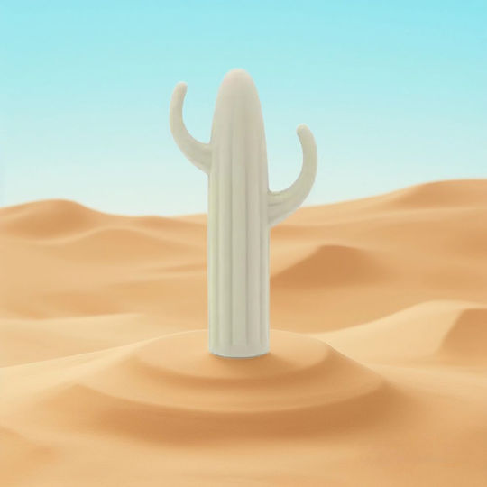 Wet Garden Cactus Vibrator mit Fernbedienung Beige