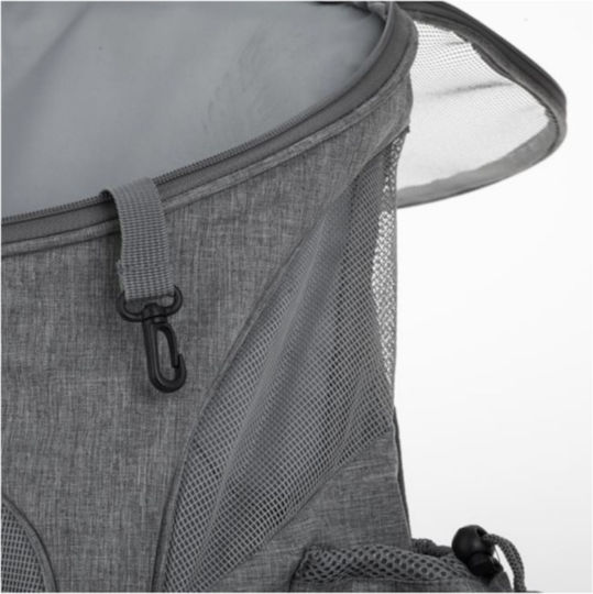 Dog Carrying Gray Backpack L45xW30xH30cm