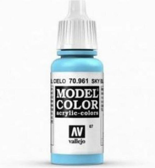 Acrylicos Vallejo Model Χρώμα Μοντελισμού Sky Blue 17ml