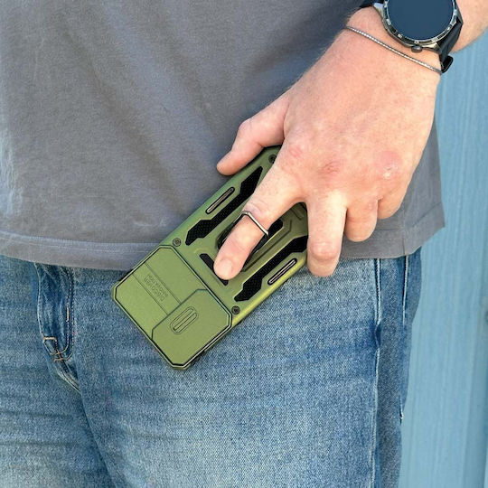 Ring Armor Camshield Sonique Case Samsung Galaxy A36 5G Khaki