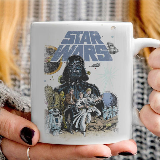 Koupakoupa Star Wars Керамична Бяла Чаша 330ml