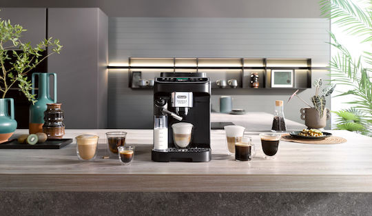 De'Longhi Magnifica Evo Next Automatic Espresso Coffee Machine 1450W Pressure 15bar for Cappuccino with Coffee Grinder ECAM310.60.B