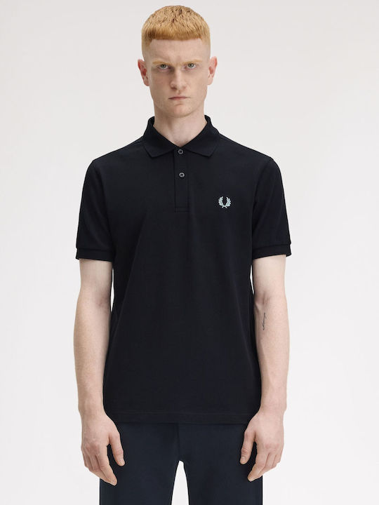 T-Shirt Navy, Mint Blue