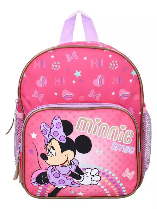 Minnie Mouse School Bag Backpack Kindergarten Pink 6.7Liters