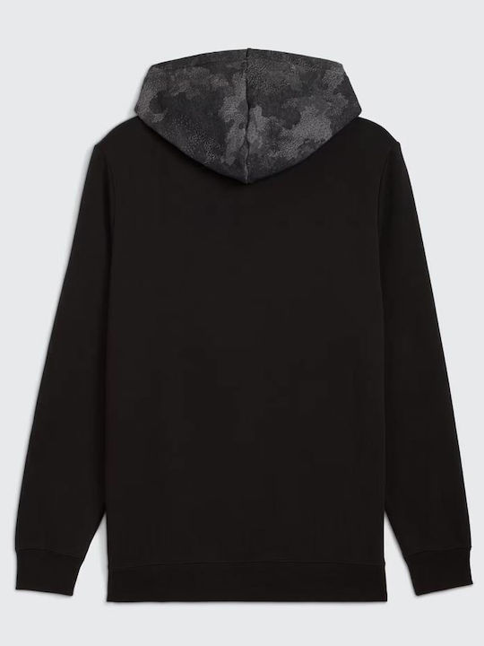 Essentials Sweatshirt mit Kapuze Schwarz