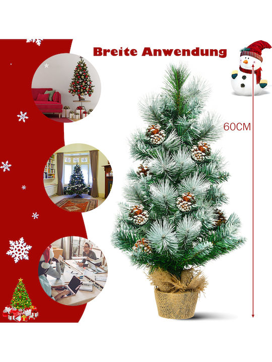 Weihnachtsbaum Beschneit 60cm im Topf