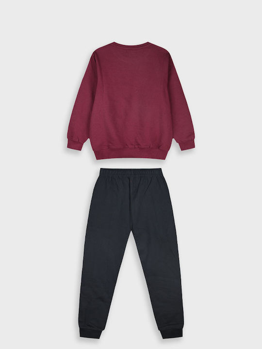Kids Sweatpants Set Anthracite 2pcs