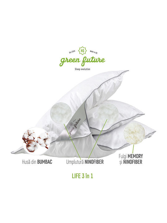 Green Future Life Perna Pat Spumă De Memorie 50x70cm