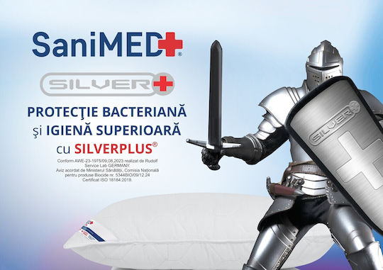 Alcam Μαξιλάρι Ύπνου Microfiber 50x70cm 4τμχ