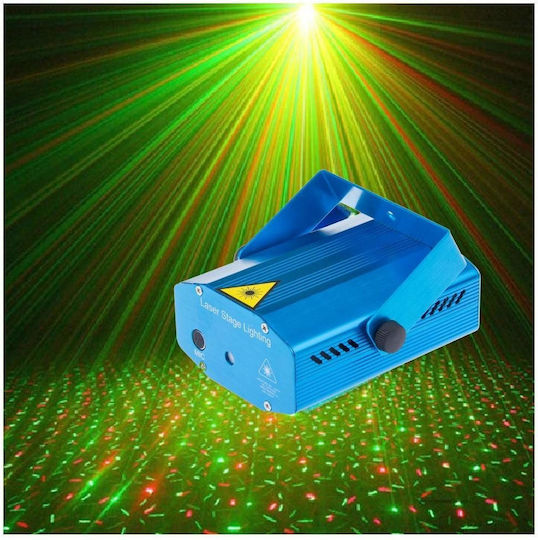 Προβολέας Beam LED Μπλε / Πράσινο / Κόκκινο
