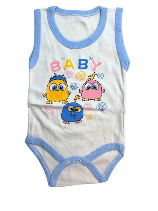 Esthisis Body-uri Set Body pentru Bebeluși Fără mâneci Multicolored 2buc