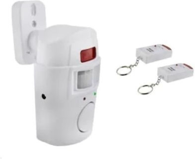 Autonom Fără fir Sistem de Alarmă cu Detector de Mișcare , Sirenă și 2 Telecomenzi