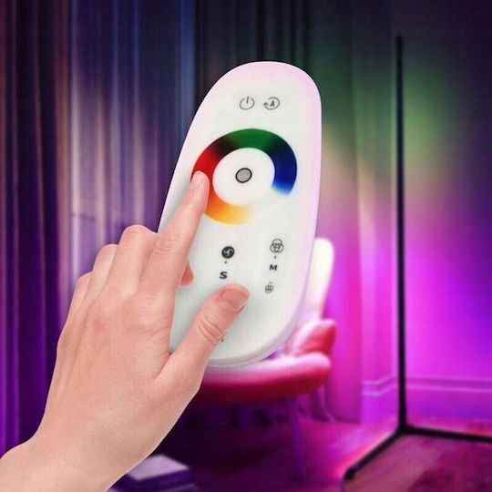 Masterled Lampa de podea LED Î140xL37cm. cu Lumină RGB 150lm Gri