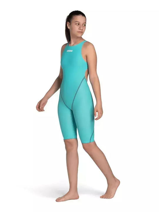 Arena Powerskin St Next Costum de baie pentru copii Bruiaj Aquamarine, Light Blue
