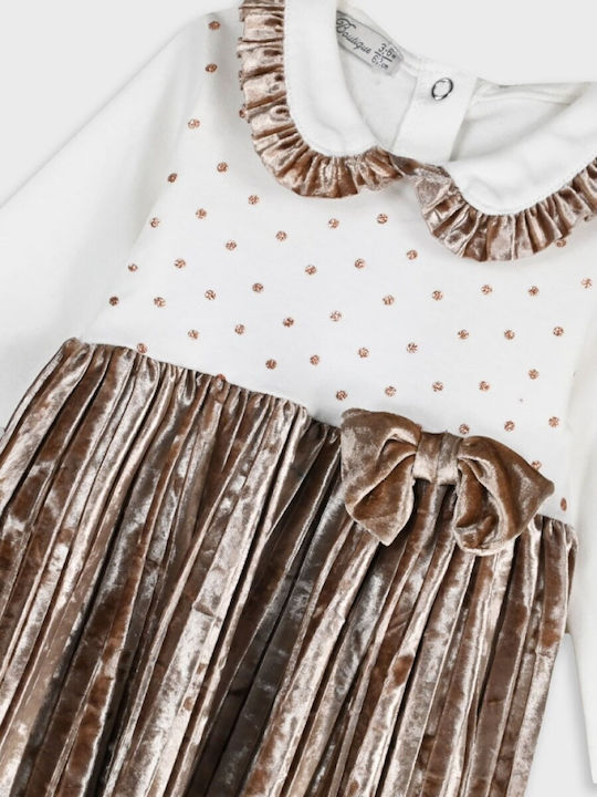 Kinderkleid Langärmelig Gold