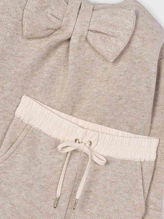 Set pentru copii cu pantaloni Iarnă 2buc Dark Beige