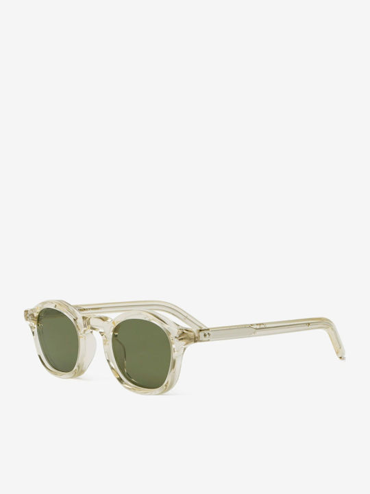 Projekt Produkt Women's Sunglasses with Transparent Plastic Frame and Transparent Lens 498693