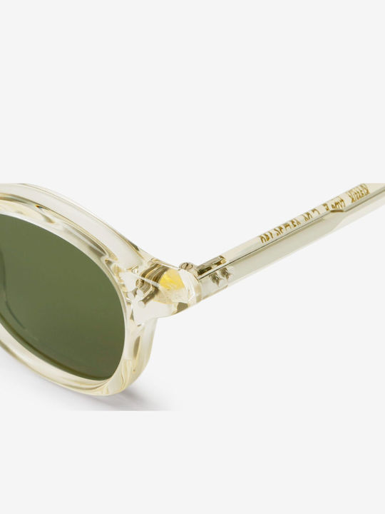 Projekt Produkt Women's Sunglasses with Transparent Plastic Frame and Transparent Lens 498693