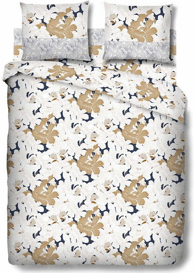 Bedora Set Duvet Cover Maira 200x220cm Double with 2 Pillowcases & 1 Bed Sheet Multicolour