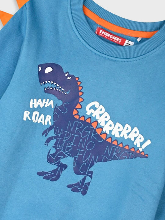 Детски Суичър Light Blue