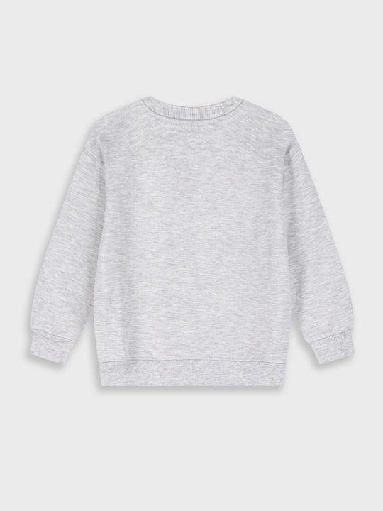 Kinder-Sweatshirt Ecru Melange