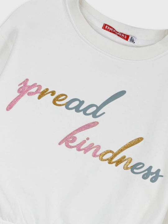 Kinder-Sweatshirt Ecru