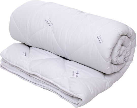 Alcam Duvet Semi-double with Microfiber Filling 180x200cm Lavender Dusk 250 GSMGsm