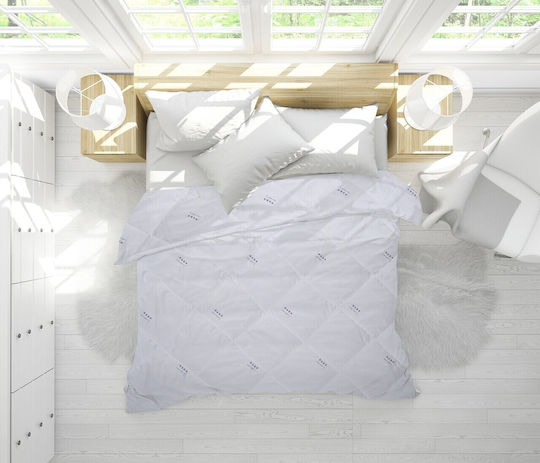 Alcam Duvet Semi-double with Microfiber Filling 180x200cm Lavender Dusk 250 GSMGsm