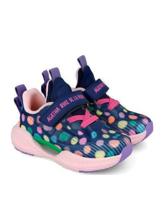 Kids Sneakers with Scratch Blue
