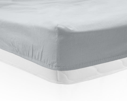 Heinner Sheet for Single Bed 160x200cm. Gray