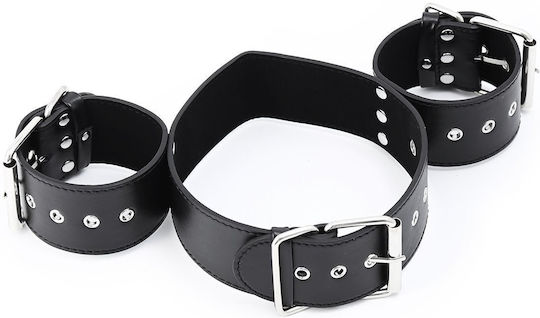 Kinksters BDSM Kit σε Μαύρο Χρώμα