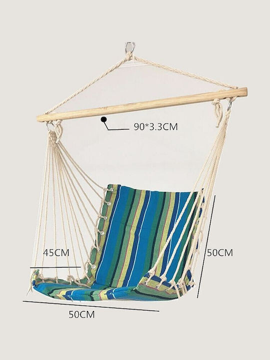 Single Hammock Blue 50x50cm