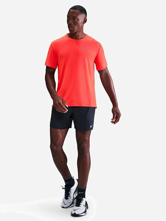 Miler Dri-Fit Athletic Short Sleeve T-Shirt Orange