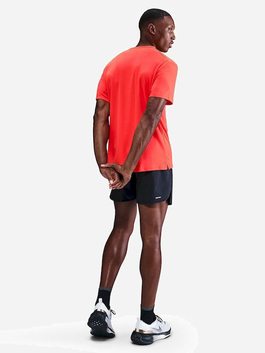 Miler Dri-Fit Athletic Short Sleeve T-Shirt Orange