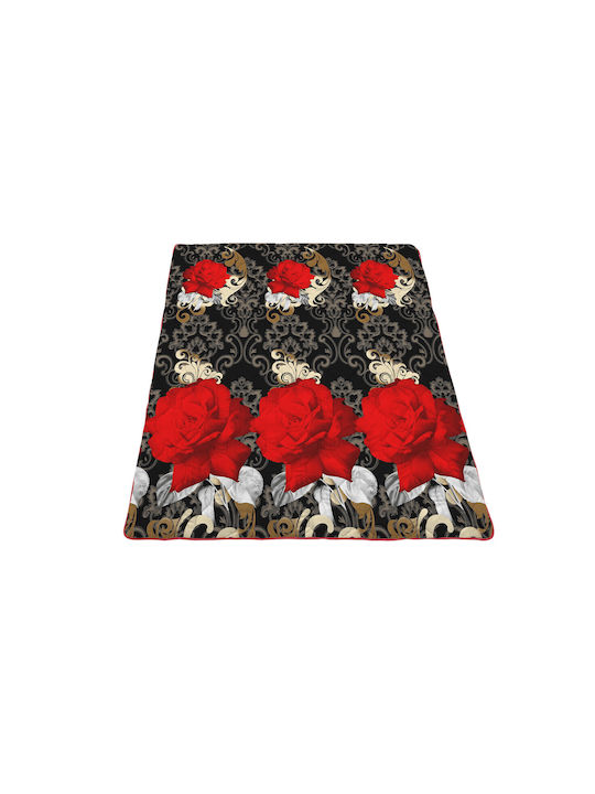 Alcam Retro Rose Покривало Полутораспално Розов 180x200см