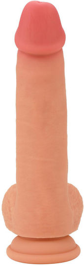 Dildo realist Cu ventuză Flesh 18cm