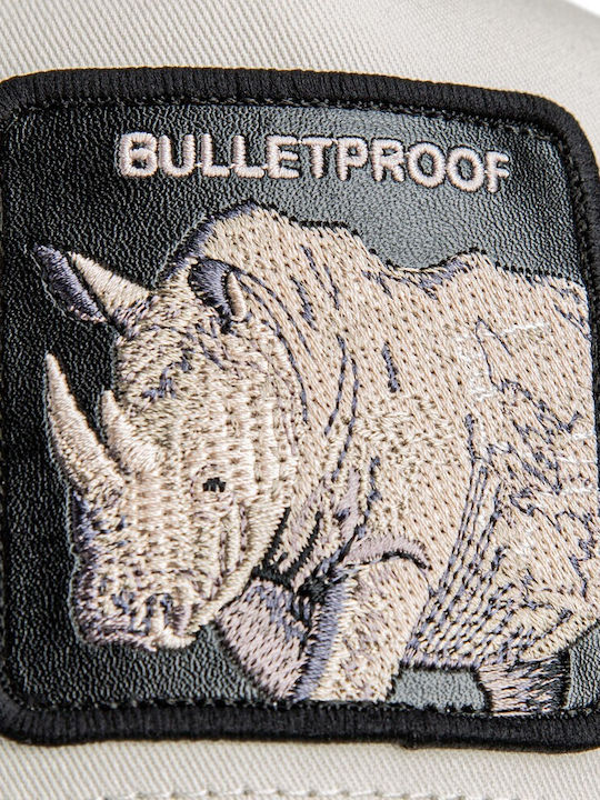 Καπέλο Jockey Bulletproof Trucker Ρινόκερος Πράσινος Goorin Bros