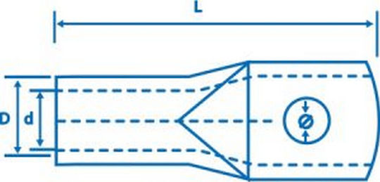 Κως Πρέσας Elektrische Anschlüsse 25mm²/o10mm