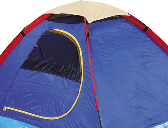 Grasshoppers Σκηνή Camping Igloo Μπλε 3 Εποχών για 1 Άτομο 140x115x90εκ.