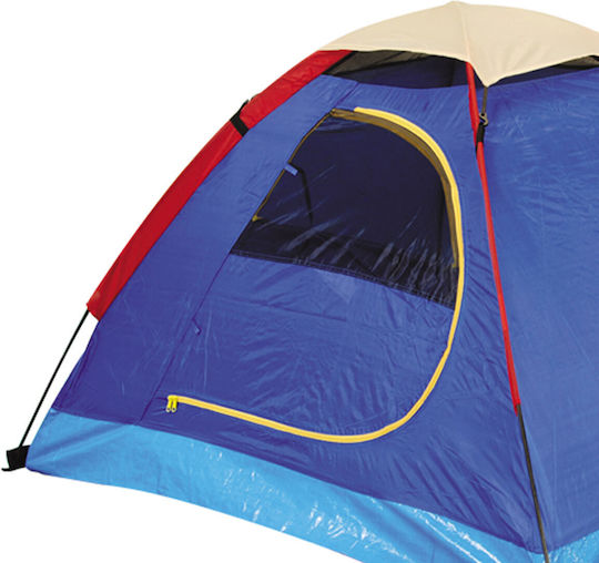 Grasshoppers Σκηνή Camping Igloo Μπλε 3 Εποχών για 1 Άτομο 140x115x90εκ.