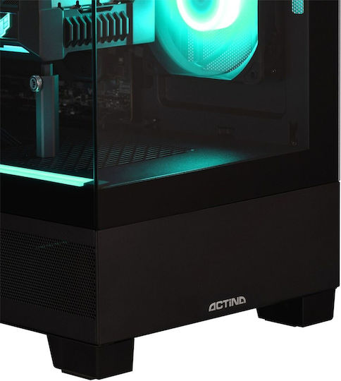 Actina KOMACNGIP0303 Гейминг Настолен компютър (Ryzen 7-7800X3D/32GB DDR5/2TB SSD/GeForce RTX 5080/W11 Home)