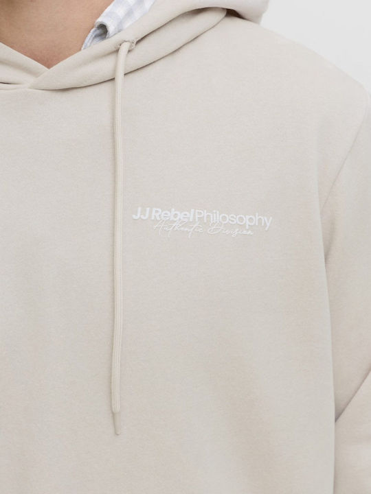 Sweatshirt mit Kapuze Ecru