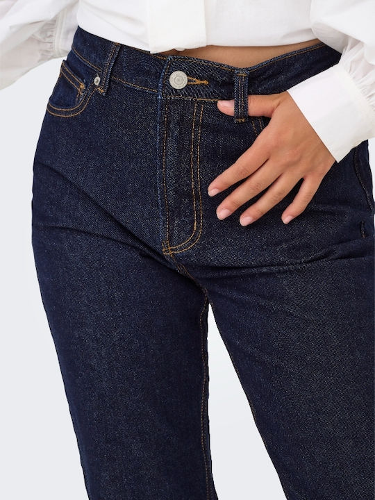 Hw Γυναικείο Jean Παντελόνι Dark Blue Denim